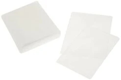 Atlantic 25 Pack Movie Sleeves - Clear Sleeve Hold Two Discs Each, Protects Discs Against Scratches And Dust