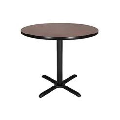 OEF Furnishings OEF Café Table, 30" Height, Grey Nebula/Black Frame 23 OEF Furnishings OEF Café Table, 30" Height, Grey Nebula/Black Frame -Best Furniture Store 2115SSDrbTS