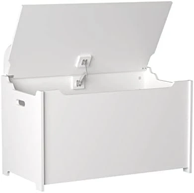 FRITHJILL Storage Chest, Cute Box Organizer With Safety Hinge, Play Room Nursery Organizer Storage Bench, Supports 120 Lb 9 FRITHJILL Storage Chest, Cute Box Organizer With Safety Hinge, Play Room Nursery Organizer Storage Bench, Supports 120 Lb - Image 9