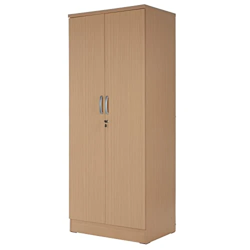 Armony Wood Two Door Armoire Wardrobe Cabinet Beech Maple 2 Armony Wood Two Door Armoire Wardrobe Cabinet Beech Maple - Image 2
