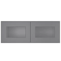 LOVMOR Wall-Mounted Cabinets, Medicine Cabinets With Soft-Close Doors, Decorative Furniture For Living Rooms, Bedrooms, Kitchens, Laundry Rooms (Glass Not Included)
