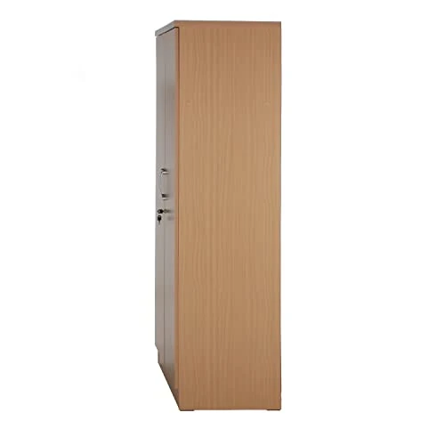Armony Wood Two Door Armoire Wardrobe Cabinet Beech Maple 5 Armony Wood Two Door Armoire Wardrobe Cabinet Beech Maple - Image 5