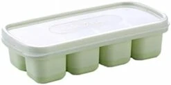 TEEGUI Silicone Ice Tray Jelly Yogurt Ice Cube Mold Ice Tray Ice Box Food Grade Ice Container Refrigerator Ice Maker Package Included: Ice Cream Freezer Container (Blue, One Size) -Best Furniture Store 21D0YZo0L. AC