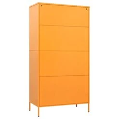 Metal Wardrobe Cabinet, Steel Tall Storage Cabinet With Doors And Shelves, Metal Storage Cabinet With Hanging Rod And Adjustable Shelves For Office,Mustard Yellow 35.4"x19.7"x70.9"(I) 18 Metal Wardrobe Cabinet, Steel Tall Storage Cabinet With Doors And Shelves, Metal Storage Cabinet With Hanging Rod And Adjustable Shelves For Office,Mustard Yellow 35.4"x19.7"x70.9"(I) -Best Furniture Store 21FXnlqmHjL