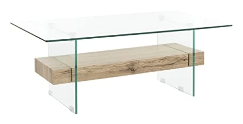 Safavieh Home Kayley Natural And Glass Coffee Table 3 Safavieh Home Kayley Natural And Glass Coffee Table - Image 3