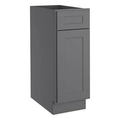 LOVMOR Kitchen Base Cabinets, Sideboard Storage Cabinet, Entryway Cabinet With 1-Drawer & Adjustable Shelf, 15" W X 24" D X 34-1/2"H