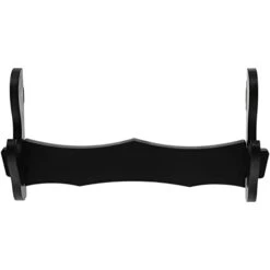 Cabilock Desktop Stand Desktop Stand Metal Hangers Flute Display Rack Swords Collection Stand Wall Mount Wooden Swords Holder Storage Holder Desktop Stand Metal Hangers Metal Hangers