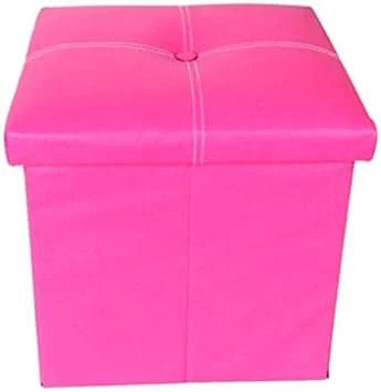 CDYD Storage PU Leather Footrest Stool Step Space Saving Square Strong Load Capacity Solid Furniture Home Office (Color : Gray) 8 CDYD Storage PU Leather Footrest Stool Step Space Saving Square Strong Load Capacity Solid Furniture Home Office (Color : Gray) - Image 8