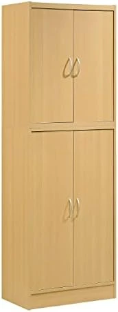 AMMIKI 4 - Door Kitchen Pantry (Chocolate Grey) 6 AMMIKI 4 - Door Kitchen Pantry (Chocolate Grey) - Image 6