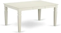 East West Furniture Wet-BCH-TL Wooden Kitchen Table With Cherry Rectangular Tabletop And 60 X 42 X 30-Black Finish 14 East West Furniture Wet-BCH-TL Wooden Kitchen Table With Cherry Rectangular Tabletop And 60 X 42 X 30-Black Finish -Best Furniture Store 21Q6 hnrGfL. AC