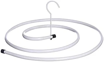 GEEKLLS Shoe Rack Organizer Circular Spiral Quilt Airing Rack Of Stainless Steel Blanket Hanger (Color : White) 7 GEEKLLS Shoe Rack Organizer Circular Spiral Quilt Airing Rack Of Stainless Steel Blanket Hanger (Color : White) - Image 7