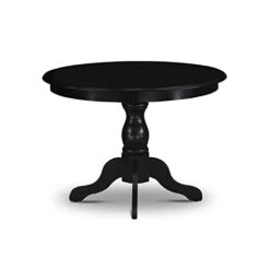 East West Furniture Dinner HBT-ABK-TP Dining Room Table Round Tabletop And 42 X 29.5-Black Finish 10 East West Furniture Dinner HBT-ABK-TP Dining Room Table Round Tabletop And 42 X 29.5-Black Finish -Best Furniture Store 21TBI8JXMrL