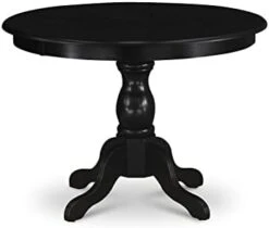 East West Furniture Dinner HBT-ABK-TP Dining Room Table Round Tabletop And 42 X 29.5-Black Finish 12 East West Furniture Dinner HBT-ABK-TP Dining Room Table Round Tabletop And 42 X 29.5-Black Finish -Best Furniture Store 21cgcMq9YmL. AC