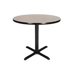 OEF Furnishings OEF Café Table, 30" Height, Grey Nebula/Black Frame 20 OEF Furnishings OEF Café Table, 30" Height, Grey Nebula/Black Frame -Best Furniture Store 21d8snfAVrS 1