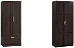 HomePlus Wardrobe, L: 28.98" X W: 20.95" X H: 71.18", Dakota Oak Finish 20 HomePlus Wardrobe, L: 28.98" X W: 20.95" X H: 71.18", Dakota Oak Finish -Best Furniture Store 21e1OC9ChWL. AC