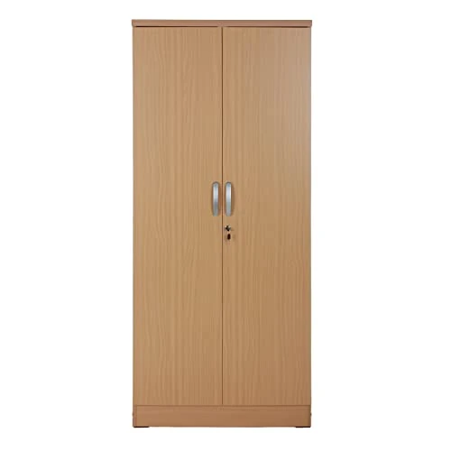 Armony Wood Two Door Armoire Wardrobe Cabinet Beech Maple 3 Armony Wood Two Door Armoire Wardrobe Cabinet Beech Maple - Image 3