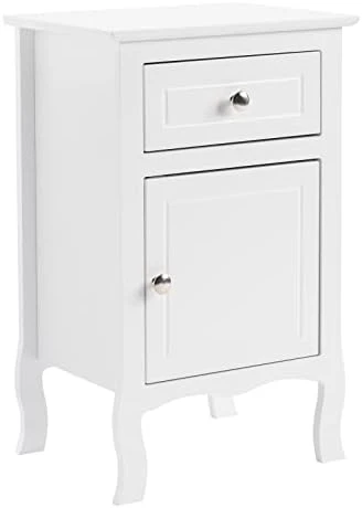 Cffuvros Country Nightstand With 1 Drawer And 1 Door, Wood Night Stand For Bedroom Night Tables, Bedside End Table For Bedroom Living Room Storage Organizer 9 Cffuvros Country Nightstand With 1 Drawer And 1 Door, Wood Night Stand For Bedroom Night Tables, Bedside End Table For Bedroom Living Room Storage Organizer - Image 9