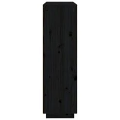 FIRBNUS Highboard Black 43.5"x13.8"x46.1" Kitchen Storage Cabinets Pantry Cabinets Kitchen Pantry Sideboard Cabinet Storage Furniture Wooden Storage Cabinet Tall Cabinet Solid Wood Pine 18 FIRBNUS Highboard Black 43.5"x13.8"x46.1" Kitchen Storage Cabinets Pantry Cabinets Kitchen Pantry Sideboard Cabinet Storage Furniture Wooden Storage Cabinet Tall Cabinet Solid Wood Pine -Best Furniture Store 21twt8Eg18L