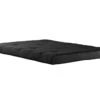 YOITS 6 Inch Futon Mattress With Tufted Cover (Color : Black)