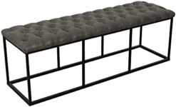 HomePop Decorative Bench, Global Print -Best Furniture Store 31 e tF4QL. AC