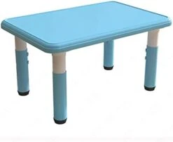 ZJYJFBY Children's Study Desk, Liftable PP Writing Desk/Dining Table, Home Simple Students Play And Draw Table（H48-60CM） (Color : D) -Best Furniture Store 31 fBABDNOL. AC