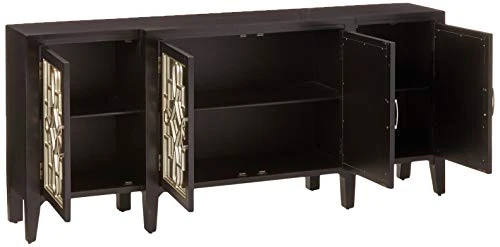 ACME FURNITURE Kacia Antique Black Console Table 3 ACME FURNITURE Kacia Antique Black Console Table - Image 3