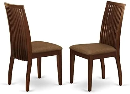 East West Furniture Dining Chairs, Medium, IPC-MAH-W 7 East West Furniture Dining Chairs, Medium, IPC-MAH-W - Image 7