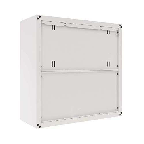 Itbe For Home Ready-to-Assemble Wall Steel Cabinet With Two Doors (White And Grey) 4 Itbe For Home Ready-to-Assemble Wall Steel Cabinet With Two Doors (White And Grey) - Image 4
