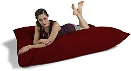 Jaxx Pillow Saxx 5.5-Foot - Huge Bean Bag Floor Pillow And Lounger, Charcoal 11 Jaxx Pillow Saxx 5.5-Foot - Huge Bean Bag Floor Pillow And Lounger, Charcoal - Image 11