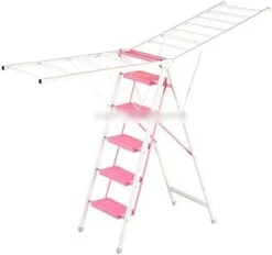 IEASEsst Extension Ladder Household Multifunctional Stair Folding Thickened Telescopic Indoor Balcony Wing Fork Ladder Clothes Drying Quilt Mini Frame (Color : 1, Size : 1) 14 IEASEsst Extension Ladder Household Multifunctional Stair Folding Thickened Telescopic Indoor Balcony Wing Fork Ladder Clothes Drying Quilt Mini Frame (Color : 1, Size : 1) -Best Furniture Store 311NXs16xlL. AC