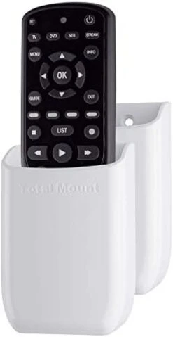 TotalMount Hole-Free Remote Holder – Eliminates Need To Drill Holes In Your Wall (Black Remote Control Holder, Quantity 1) 15 TotalMount Hole-Free Remote Holder – Eliminates Need To Drill Holes In Your Wall (Black Remote Control Holder, Quantity 1) -Best Furniture Store 312AjYcVc8L. AC