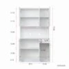 Kitchen Storage Cabinet, 70.87" Kitchen Freestanding Buffet Cabinet With Buffet Cupboard 6 Doors & 3 Shelves, Storage Cabinet Microwave Stand With Drawer For Home Kitchen (White)