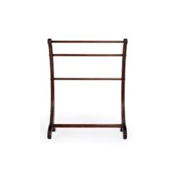 BOWERY HILL Transitional Plantation Cherry Finish Blanket Stand 8 BOWERY HILL Transitional Plantation Cherry Finish Blanket Stand -Best Furniture Store 313fjS01T2L