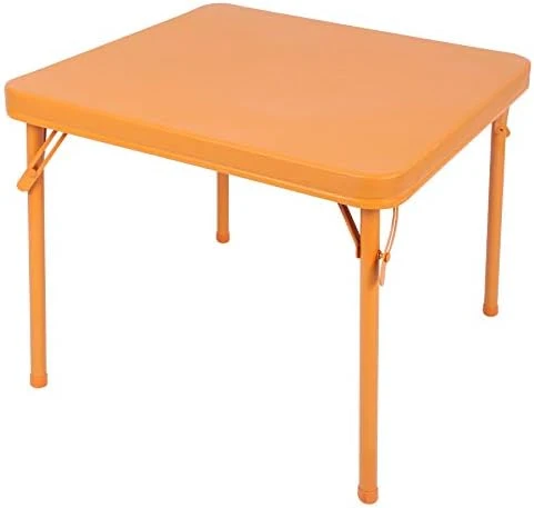 RedSwing Kids Folding Card Table, Portable 2ft Square Table For Toddlers With Stable Lock Design, Indoor Outdoor Childrens Activity Table For Playing Dining Drawing 4 RedSwing Kids Folding Card Table, Portable 2ft Square Table For Toddlers With Stable Lock Design, Indoor Outdoor Childrens Activity Table For Playing Dining Drawing - Image 4