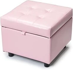 H&B Luxuries Tufted Leather Square Flip Top Storage Ottoman Cube Foot Rest (Black) 26 H&B Luxuries Tufted Leather Square Flip Top Storage Ottoman Cube Foot Rest (Black) -Best Furniture Store 3152tNDtPhL. AC