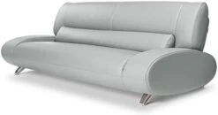 Zuri Modern Aspen White Microfiber Leather Sofa Set With Loveseat And Chair -Best Furniture Store 31592qG22ZL. AC