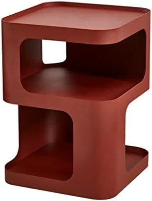 Indoor Bedrooms Nightstand Iron Bedside Table Modern Minimalist Bedroom Bedside Table Living Room Coffee Table Sofa Lounge Side Table Nightstand Side Table (Color : 1) 6 Indoor Bedrooms Nightstand Iron Bedside Table Modern Minimalist Bedroom Bedside Table Living Room Coffee Table Sofa Lounge Side Table Nightstand Side Table (Color : 1) - Image 6