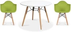 2xhome - Kids Size Plastic Toddler Armchairs With Natural Wooden Dowel Legs And White Round Table, Black (3 Piece Set) 26 2xhome - Kids Size Plastic Toddler Armchairs With Natural Wooden Dowel Legs And White Round Table, Black (3 Piece Set) -Best Furniture Store 316VzQdOZGL. AC