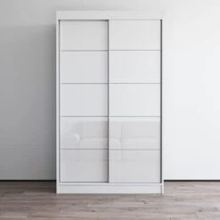 GENERIC Aria 2 Door 47 /59 Wardrobe White / 47 ARIA2D120WHITE 0