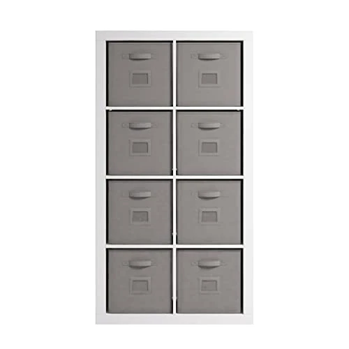 Sauder Stow-Away 8-Cube Organizer, White Finish 4 Sauder Stow-Away 8-Cube Organizer, White Finish - Image 4