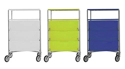 Kartell Mobil Drawers On Wheels By Antonio Citterio With Oliver Low, Pack Of 1, Matte Opaque Slate 3 Kartell Mobil Drawers On Wheels By Antonio Citterio With Oliver Low, Pack Of 1, Matte Opaque Slate - Image 3