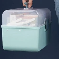 Household -Capacity Care Small Emergency Dormitory Portable Medicine Storage Box Extra Blue -Best Furniture Store 31APJ6jc94L