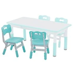 DOREROOM 3 Level Height Adjustable Kids Chair, Durable Chair For Kids Indoor Or Outdoor Use For Ages 2-6, Toddler Table Chair For Boys And Girls For Daycare, Classroom, Home, Mint Green 14 DOREROOM 3 Level Height Adjustable Kids Chair, Durable Chair For Kids Indoor Or Outdoor Use For Ages 2-6, Toddler Table Chair For Boys And Girls For Daycare, Classroom, Home, Mint Green -Best Furniture Store 31ApF116bJL