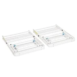 Foldable Metal Platform Bed Frame With Tool Free Setup, 14 Inches High, Queen, White 11 Foldable Metal Platform Bed Frame With Tool Free Setup, 14 Inches High, Queen, White -Best Furniture Store 31BYdfnGKkL