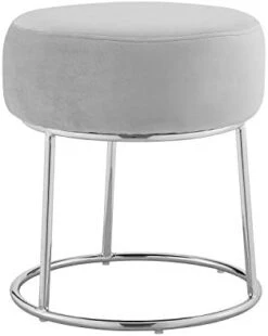 Grey And Silver Vanity And Accent Dalilah Stool 12 Grey And Silver Vanity And Accent Dalilah Stool -Best Furniture Store 31BmQpCmML. AC