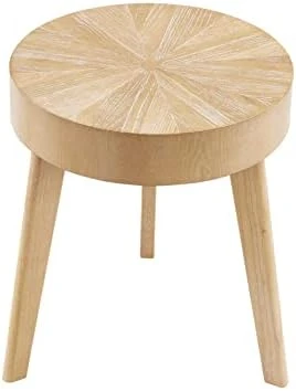 Gexpusm End Tables Living Room Set Of 2, Round Solid Natural Oak Wood Coffee Table, Nesting Table, Suit For Farmhouse, Bedroom And Living Room, 31.5 * 31.5 * 14 In 7 Gexpusm End Tables Living Room Set Of 2, Round Solid Natural Oak Wood Coffee Table, Nesting Table, Suit For Farmhouse, Bedroom And Living Room, 31.5 * 31.5 * 14 In - Image 7