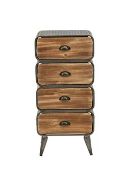 Urban DRAWER, Natural Distressed Wood/Black/Grey