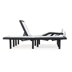 E4 Cal King Split Adjustable Bed Base Frame With Wireless Remote, Massage Motors, Anti-Snore, Zero Gravity, Dual USB Charging Station, Under-Bed Light, And 10 Year Warranty 6 E4 Cal King Split Adjustable Bed Base Frame With Wireless Remote, Massage Motors, Anti-Snore, Zero Gravity, Dual USB Charging Station, Under-Bed Light, And 10 Year Warranty -Best Furniture Store 31CPa47pYfS