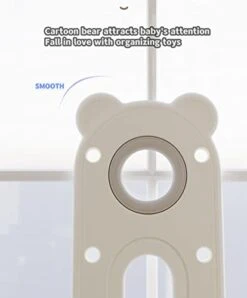 CHORBEYCH Kids Toy Organizer With 12 Storage Bins,Organizer For Kids Rooms And Toy Storage Organizer For Boys Girls (Bear, White Gray) (Organizer+Book Shelf) 9 CHORBEYCH Kids Toy Organizer With 12 Storage Bins,Organizer For Kids Rooms And Toy Storage Organizer For Boys Girls (Bear, White Gray) (Organizer+Book Shelf) -Best Furniture Store 31E6cFIRoKL