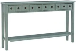 Powell Furniture Sadie Long Console Table, Teal 11 Powell Furniture Sadie Long Console Table, Teal -Best Furniture Store 31E92eMQo0L. AC